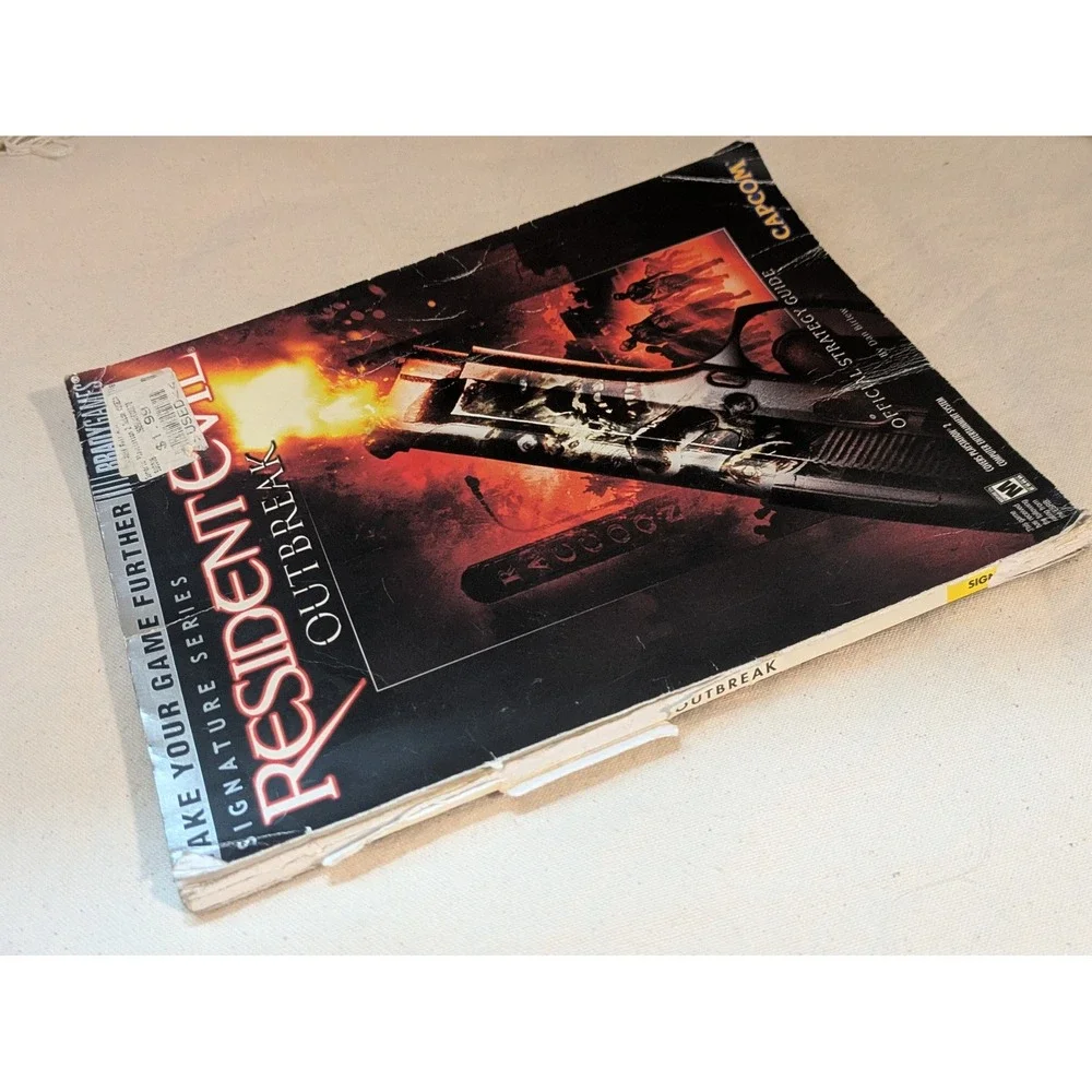 Resident Evil Outbreak PS2 Strategy Guide BradyGames Signature Series Dan Birlew